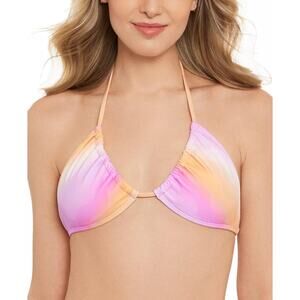 Salt + Cove Juniors Dusty Violet 3-Way Convertible Bikini Swim Top Size XL